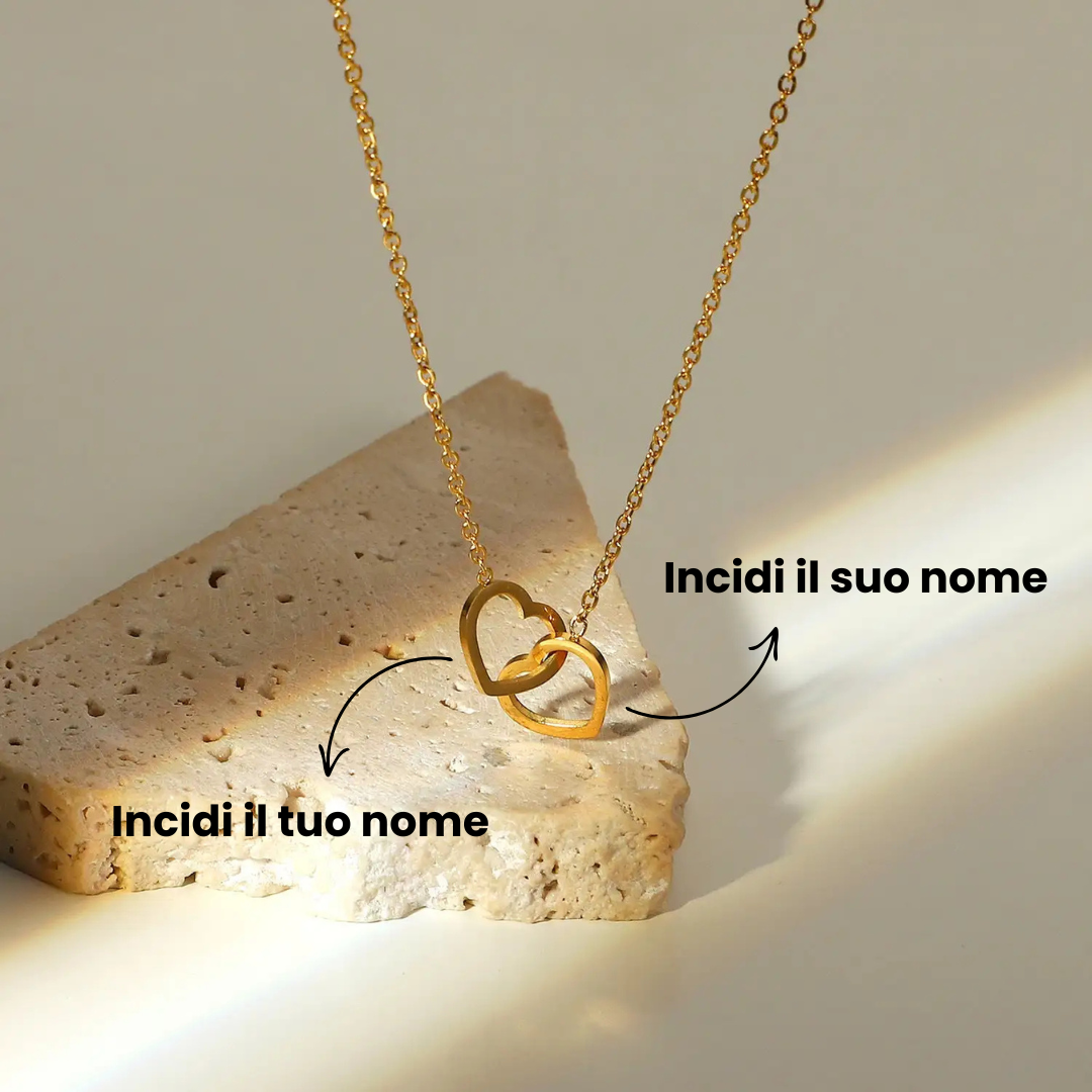 Teddy Bear with Eternal Rose and Engraved Necklace